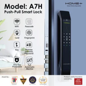 A7H Push-Pull Smart Lock