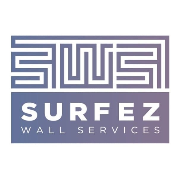 Surfez Wall logo.