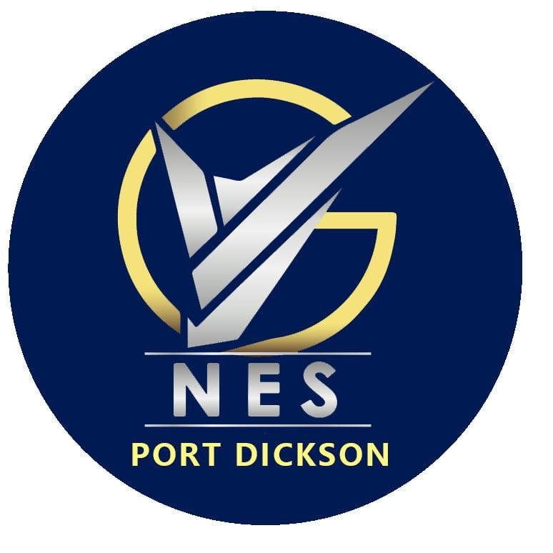 Nes Security Door - Port Dickson logo.