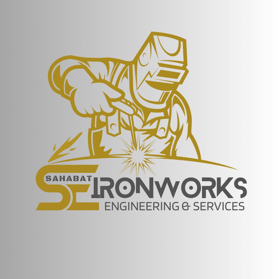 S.E IRON WORKS Awning, Gate & Grille logo.